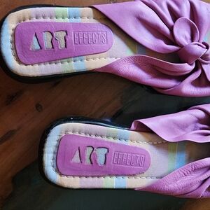 Art Effects Pink Sandals